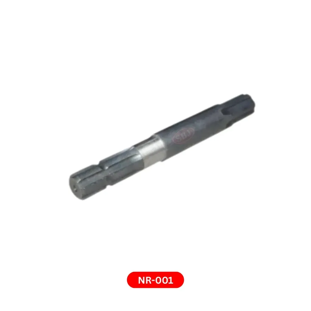 [NR001] INPUT SHAFT SINGLE SPEED SHAKTIMAN/HOWARD 6TX6T 7NO BEARING L-12"