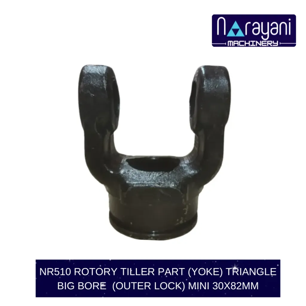 ROTORY TILLER PART (YOKE) TRIANGLE BIG BORE  (OUTER LOCK) MINI 30X82MM