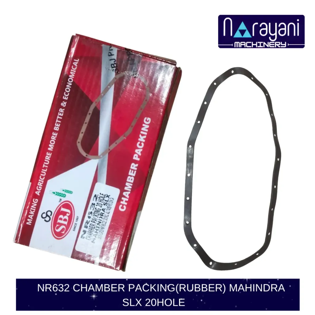 CHAMBER PACKING(RUBBER) MAHINDRA SLX 20HOLE   