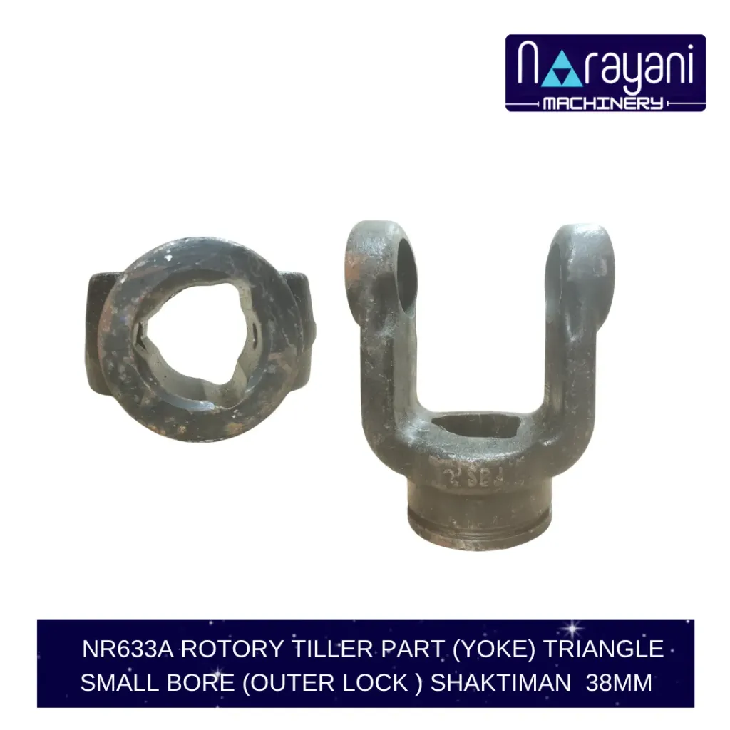 ROTORY TILLER PART (YOKE) TRIANGLE SMALL BORE (OUTER LOCK ) SHAKTIMAN  38MM  