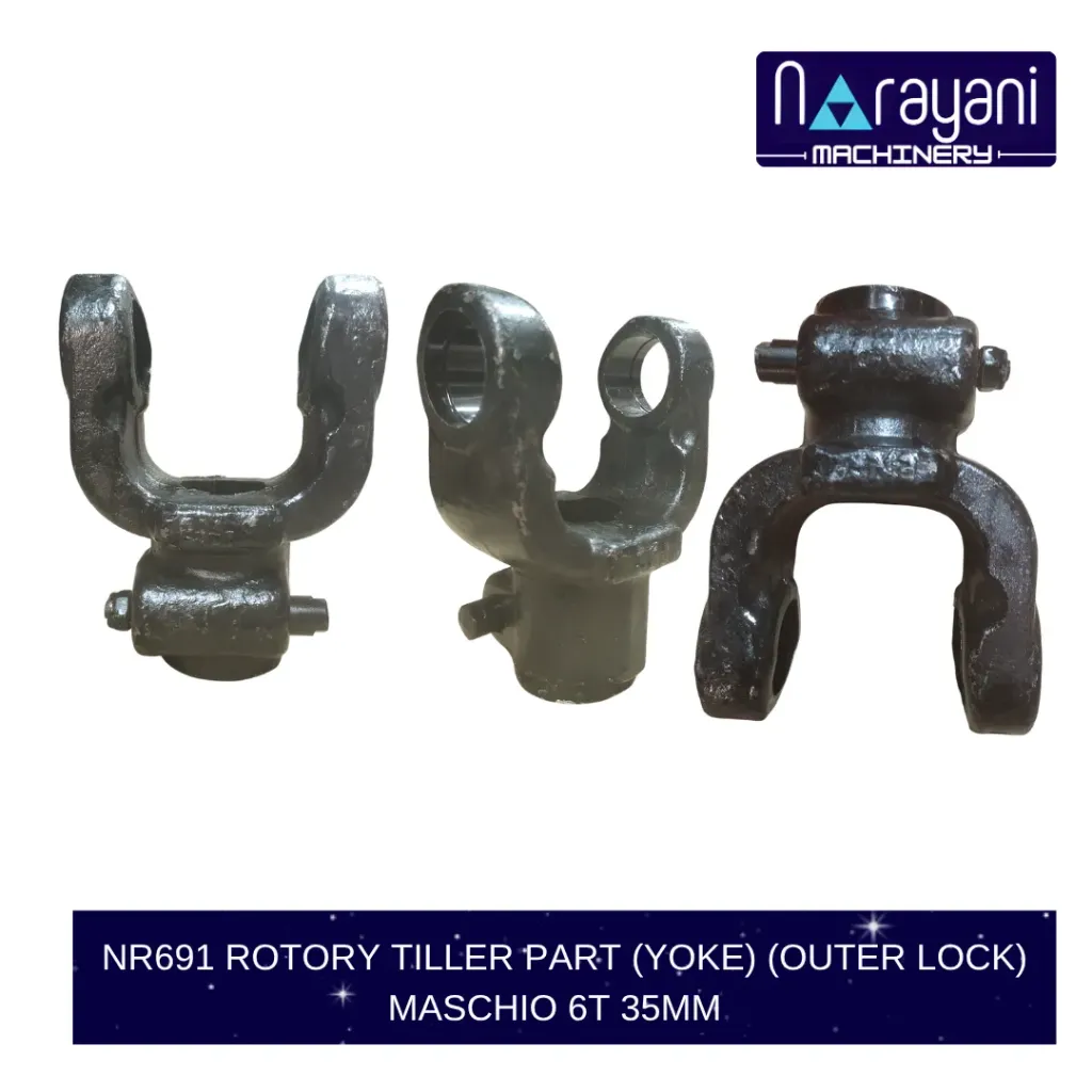 ROTORY TILLER PART (YOKE) (OUTER LOCK) MASCHIO 6T 35MM  