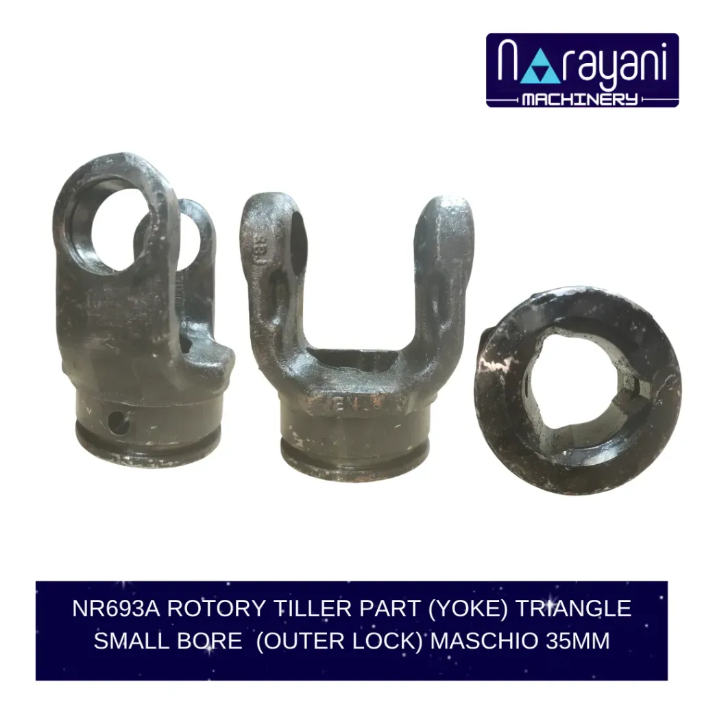 ROTORY TILLER PART (YOKE) TRIANGLE SMALL BORE  (OUTER LOCK) MASCHIO 35MM