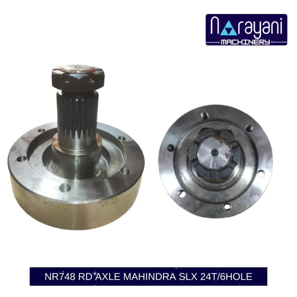RD AXLE MAHINDRA SLX 24T/6HOLE   