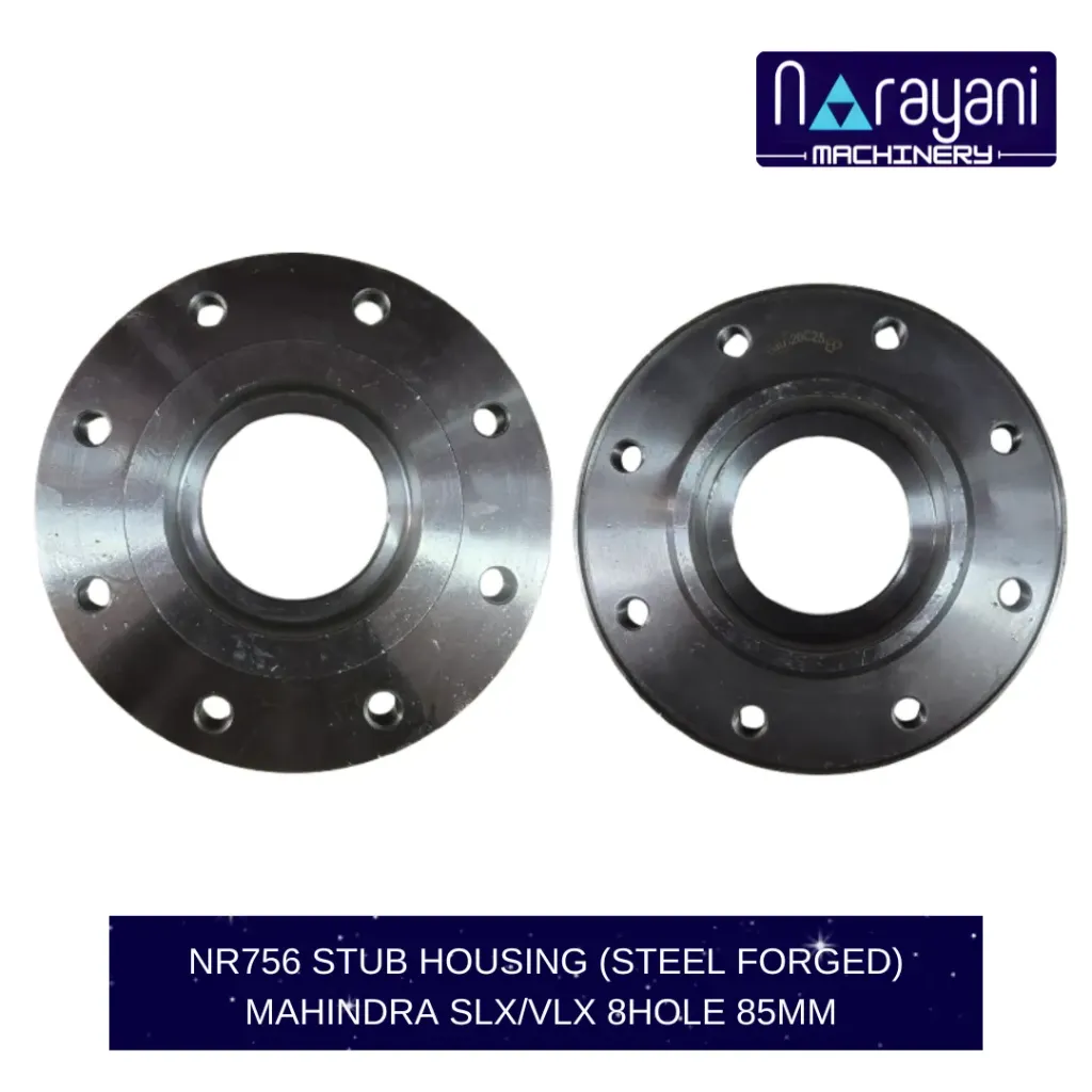 [NR756] STUB HOUSING (STEEL FORGED) MAHINDRA SLX/VLX 8HOLE 85MM  