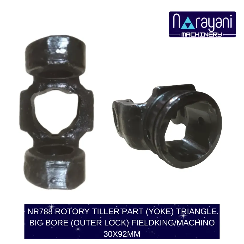 ROTORY TILLER PART (YOKE) TRIANGLE BIG BORE (OUTER LOCK) FIELDKING/MACHINO 30X92MM