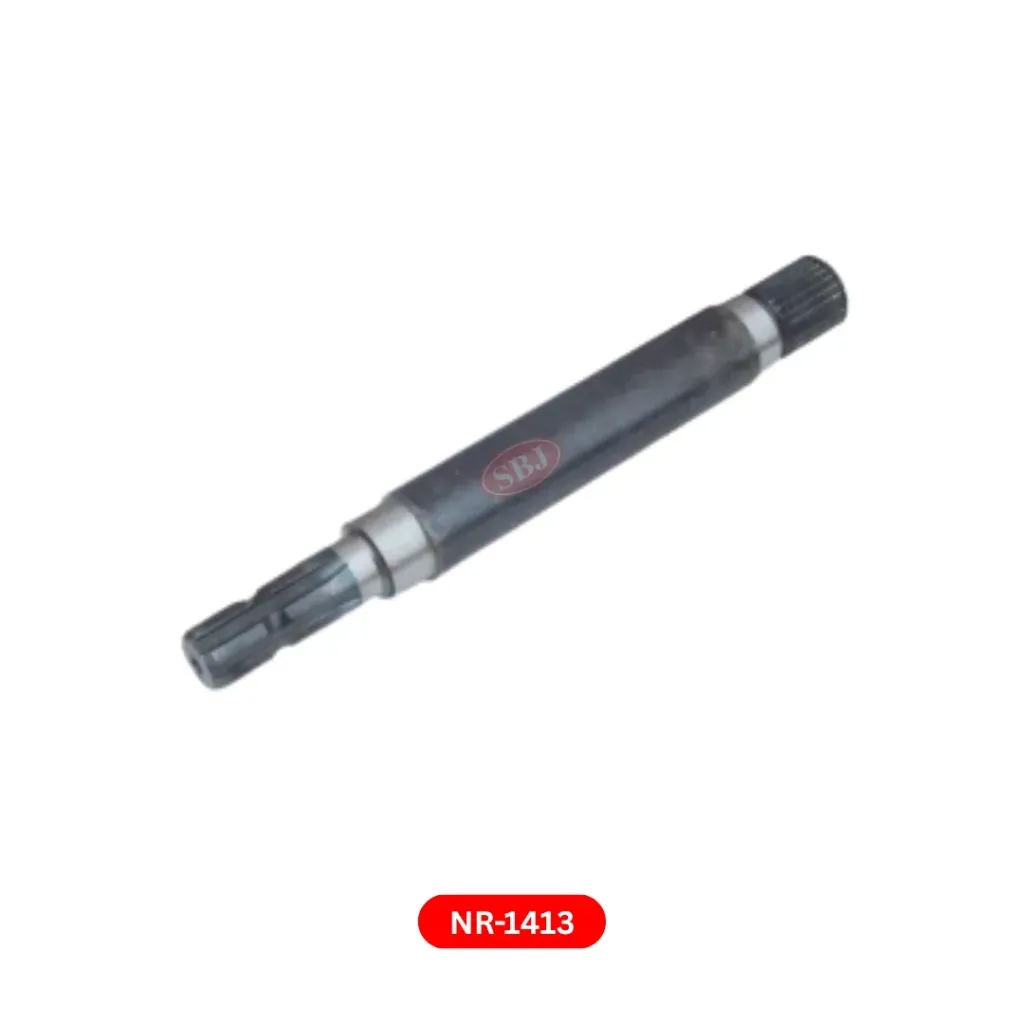 [NR1413] INPUT SHAFT LATEST SHAKTIMAN 6TX27T 9NO BEARING L-16" 