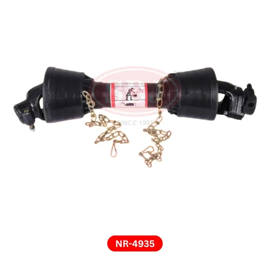 [NR4935A] ROTORY TILLER FULL (PTO) FRONT ASSY WITH COVER &WITH SHEARING TRIANGLE (OUTER LOCK) MINI  30MM L-14" 