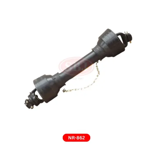 [NR862A] ROTORY TILLER FULL FRONT ASSY WITH COVER & SHEARING TRIANGLE  (OUTER LOCK) SHAKTIMAN  38MM L-14" 